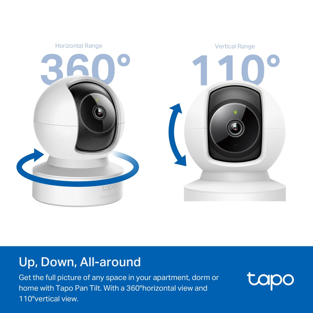 TP-Link Tapo C222 2K 4MP Pan/Tilt Home Security Wi-Fi Camera with Lan Port CCTV | Two-Way Audio, Motion Detection, Advanced Night Vision TP-Link Tapo C222 2K 4MP Pan/Tilt Home Security Wi-Fi Camera with Lan Port CCTV | Two-Way Audio, Motion Detection, Advanced Night Vision